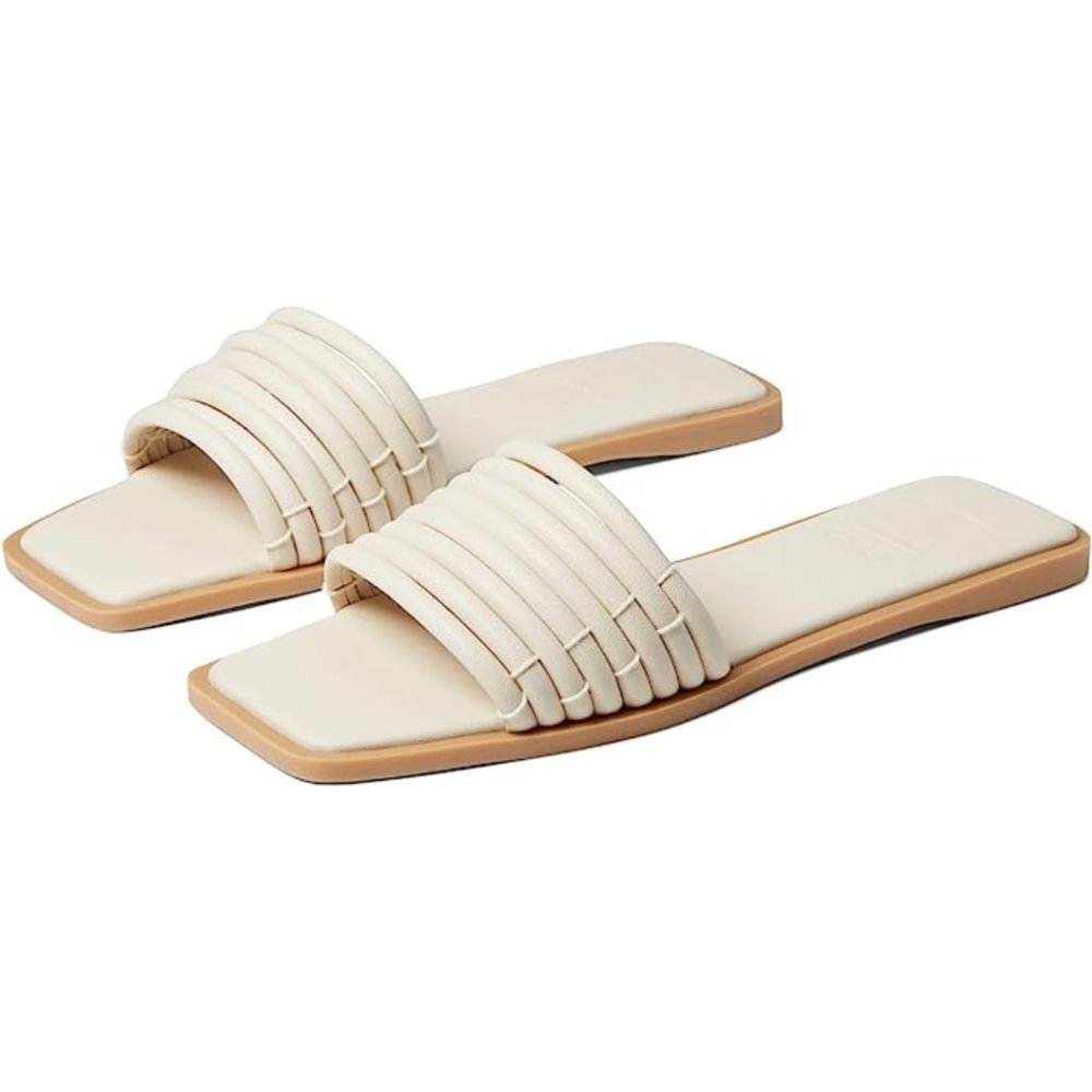 Dolce Vita clear NYX sandal in cream Stella